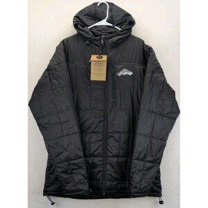 COALATREE Camper Hooded Comformax Nylon Puffer Jacket MTN2CTY Black Mens XXL NWT